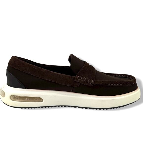 Swims Men's Breeze Penny Hybrid Loafer Slip On Shoes Size 8 Brown Suede Trim - Picture 3 of 9